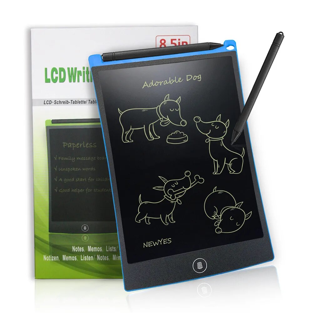 LCD 8.5/10/12 Inches Drawing Tablet Erasable Electronic Drawing Writing Board Colorful Handwriting Pad Kid Children's Toy Gift - Digital Edges | Online Electronics Store