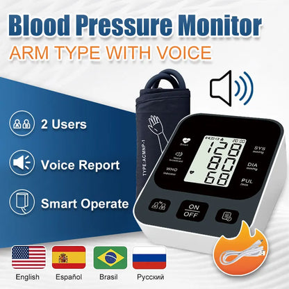 Digital Arm Blood Pressure Meter - Digital Edges | Online Electronics Store