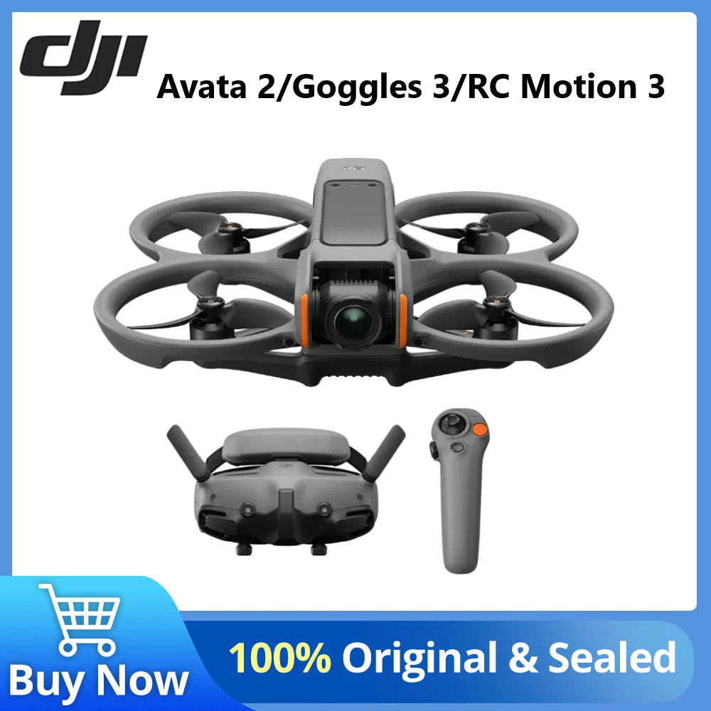 DJI Avata 2 DJI Goggles 3 DJI RC Motion 3 original accessories, brand new without box in stock.for DJI Avata 2 Drone