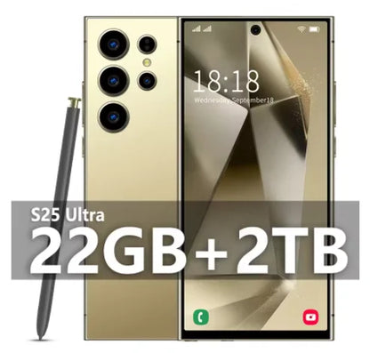 S25 Ultra Smartphone Original 7.3 Inch Celular Android Mobile Phones Unlocked 5G Dual Sim Global Version Cell Phones