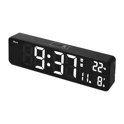 Large LED Wall Clock with Remote