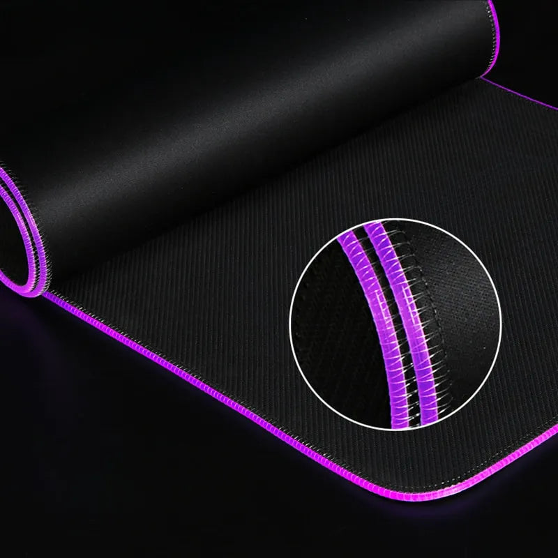 XXL RGB Gaming Mouse Pad Dragon Desk Mat HD Black Gamer Accessories Large LED Light MousePads PC Computer Carpet With Backlit - Digital Edges | Online Electronics Store