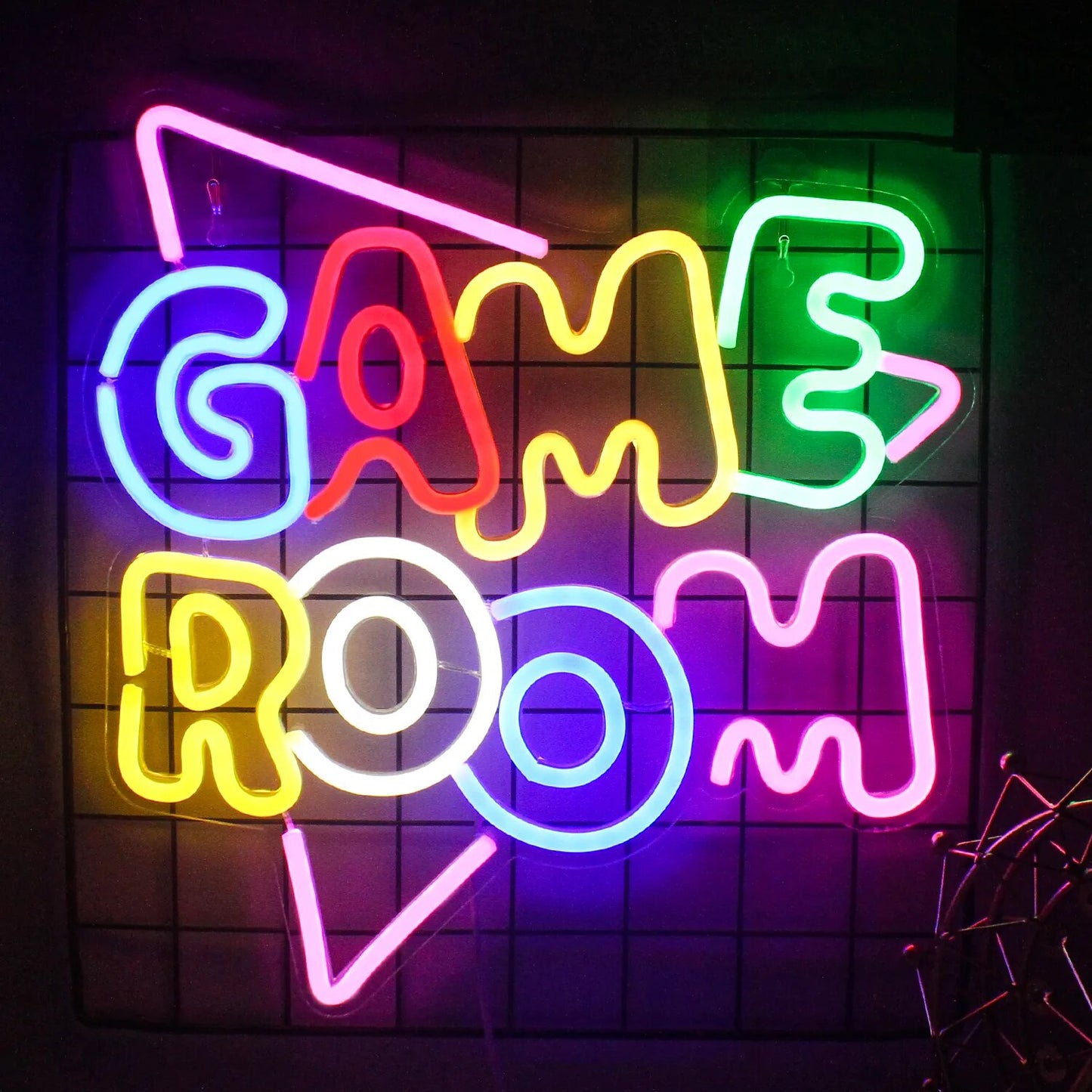 Game Room Neon Sign LED Sign Home Bar Men Cave Games Recreation Party Birthday Bedroom Bedside Wall Decoration Neon Light Gifts - Digital Edges | Online Electronics Store