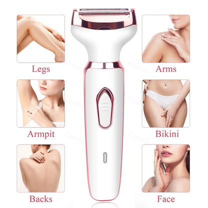 4 in 1 Women Body Hair Removal Women Shaver Underarm Hair Leg Hair Pubic Hair Sensitive Area Hair Razor - Digital Edges | Online Electronics Store