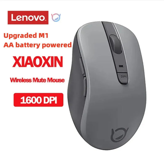 Lenovo M1 Wireless Bluetooth Mouse Home Notebook Office Fashion Silent AA Battery Powered Support Bluetooth 5.0/3.0 - Digital Edges | Online Electronics Store