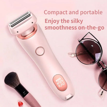 Electric Razors for Women 2 In 1 Bikini Trimmer Face Shavers Hair Removal for Underarms Legs Ladies Body Trimmer IPX7 Waterproof - Digital Edges | Online Electronics Store