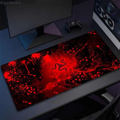 Razer Mause Pad Anime Mouse Mat Large Gaming Computer Desk Mat Pc Accessories Keyboard Mousepad Gamer Mouse Pad 30x80 Varmilo xl - Digital Edges | Online Electronics Store