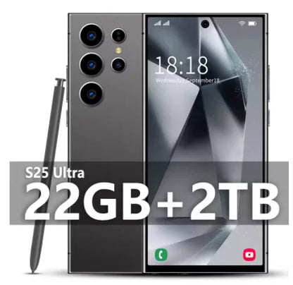 S25 Ultra Smartphone Original 7.3 Inch Celular Android Mobile Phones Unlocked 5G Dual Sim Global Version Cell Phones