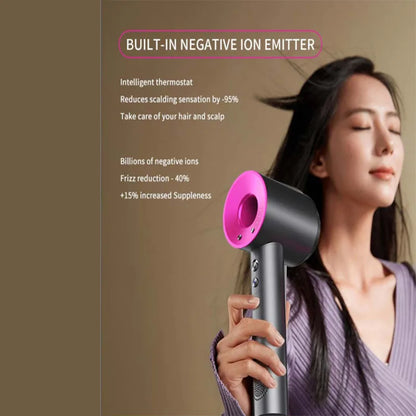 Ionic Hair Dryer Professinal Leafless Hair Care Constant Temperature Anion Electric Dryer Home Appliances Blow Dryer - Digital Edges | Online Electronics Store