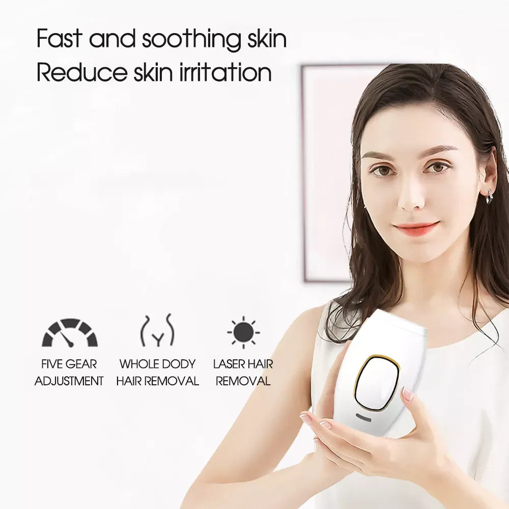 500000 Flash Painless Laser Epilator Women Shaver IPL Permanent Hair Removal For Body Face Bikini Underarm Depilator Home Use - Digital Edges | Online Electronics Store