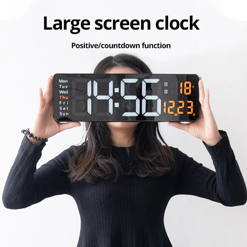 Modern Digital Wall Clock