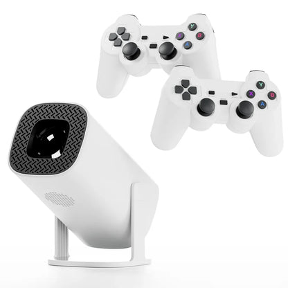 P30 Max Projector HD 1080P Android 11 Projector Video Game Console With 2 Wireless Game Controllers Built-in 3000 Games