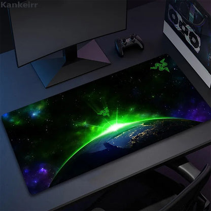 Razer Mause Pad Anime Mouse Mat Large Gaming Computer Desk Mat Pc Accessories Keyboard Mousepad Gamer Mouse Pad 30x80 Varmilo xl - Digital Edges | Online Electronics Store