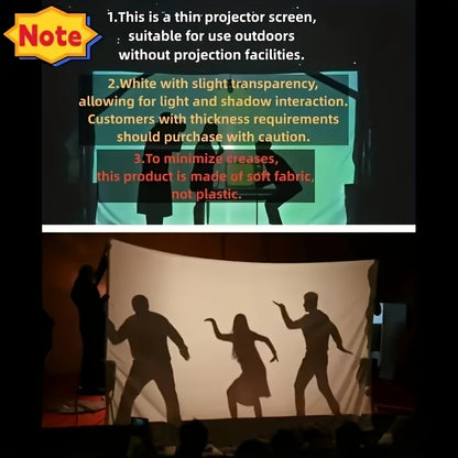 Portable Projector Screen - 16:9 HD"