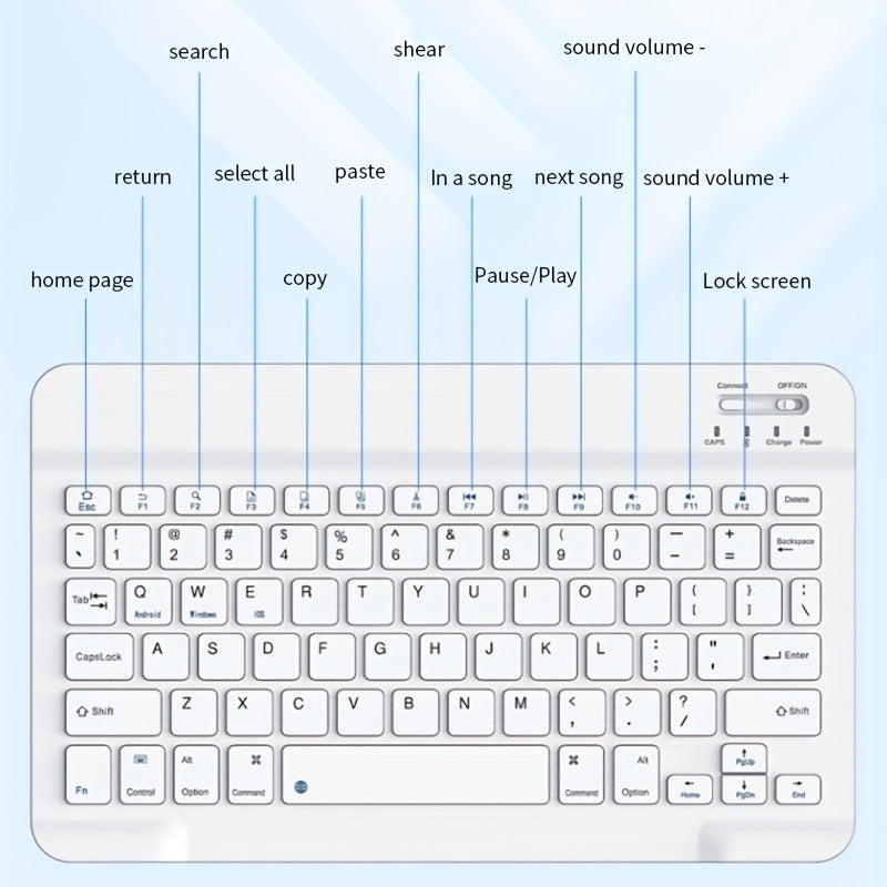 BT Keyboard Wireless Keyboard - Digital Edges | Online Electronics Store