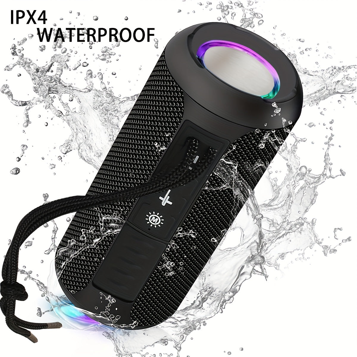 T&G227 Wireless Speakers,Portable BT Speaker With Stereo Sound, IPX6 Waterproof Shower Speaker, TWS, Portable Speaker For Party Beach Camping - Digital Edges | Online Electronics Store