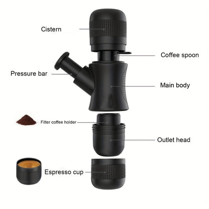 Mini Hand-Pressed Coffee Maker