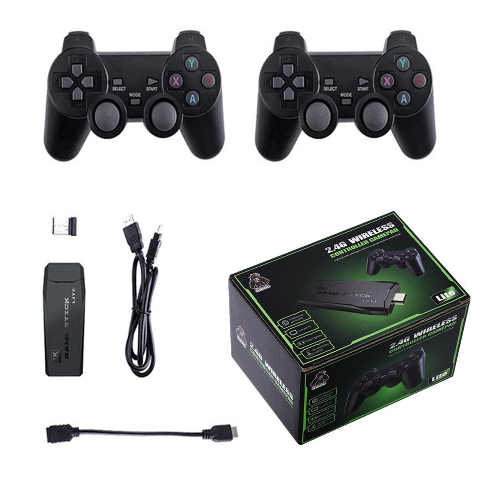 Video Game Console 2.4G Double Wireless Controller Game Stick 4K 20000 games 64GB 32GB Retro games For TV boy gift - Digital Edges | Online Electronics Store