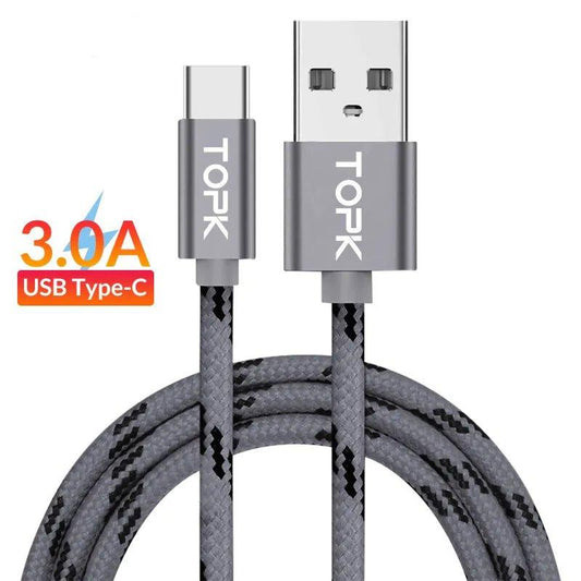 1m 2m USB Type C Charging Cable Data transmission & Charge Type-C USB - Digital Edges | Online Electronics Store