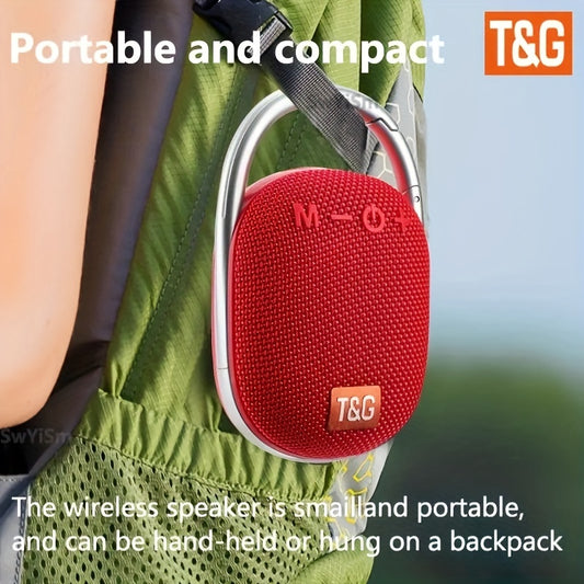 T&G 321 Wireless Portable Speaker Mountaineering Cycling Waterproof High Battery Life Wireless Connection FM And TF Card Compatible For Beach Cycling Adventure Outdoor Sports - Digital Edges | Online Electronics Store