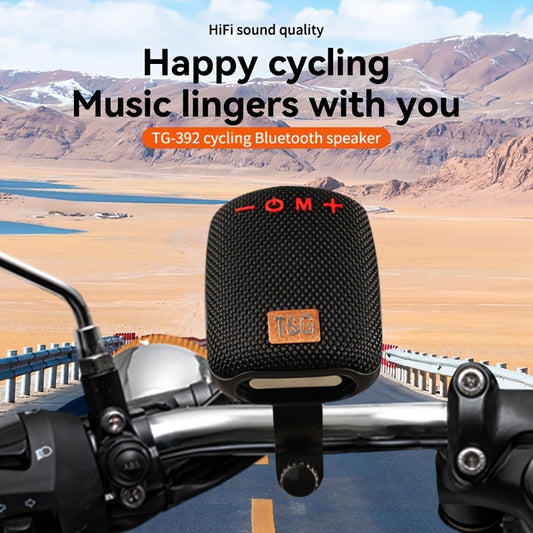 T&G392 Outdoor Bicycle Wireless Speaker ,BT Built-in Mic Hands-free Call IPX5 Waterproof TWS AUX USB TF FM Radio - Digital Edges | Online Electronics Store