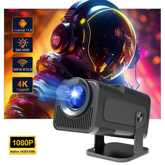 4K Android 11 Projector: 1080P, Wifi6, BT5.0, 390 ANSI, HY300 - Magcubic - Digital Edges | Online Electronics Store