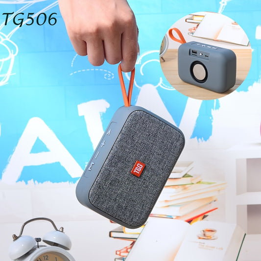 T&G506 Mini Wireless Speaker Portable BT 5.0 Outdoor Speaker 3W Built-in Mic Hands-free 400mAh Battery Waterproof Loudspeaker Support TF Card SD Aux - Digital Edges | Online Electronics Store