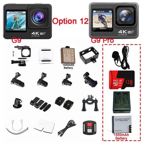 Action Camera 4K 60FPS 24MP 2.0 Touch LCD EIS Dual Screen Wi-Fi - Digital Edges | Online Electronics Store