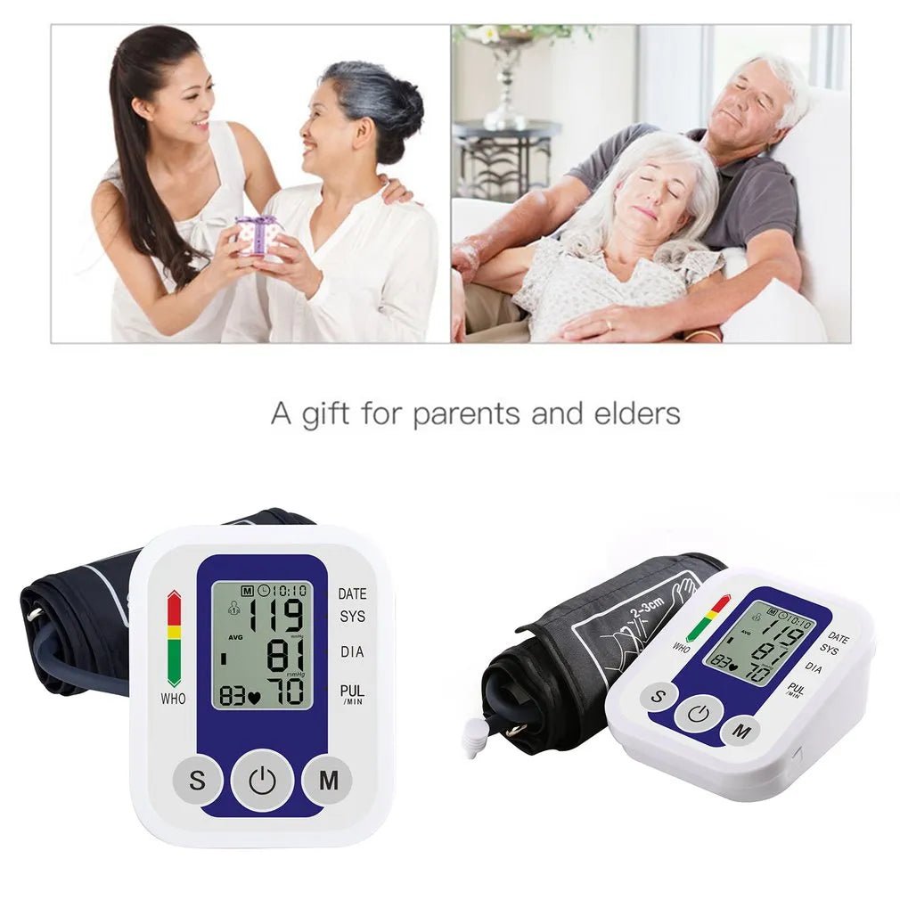 Arm Blood Pressure Monitor BP Equipment Medical Portable - Digital Edges | Online Electronics Store