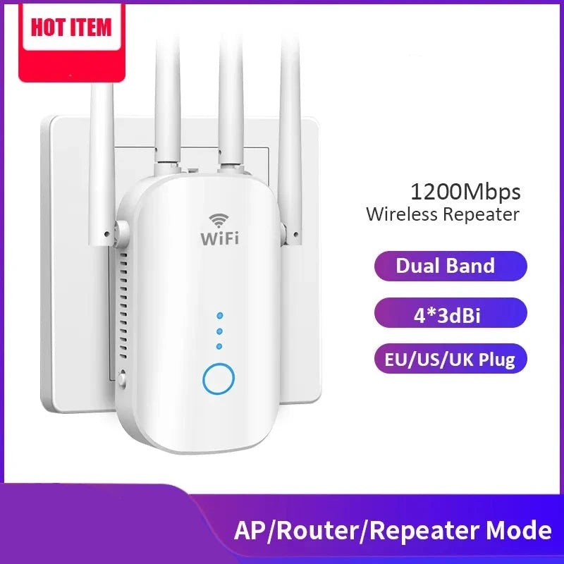 Best Buy Wifi Extender Dual Band 1200Mbps - Digital Edges | Online Electronics Store