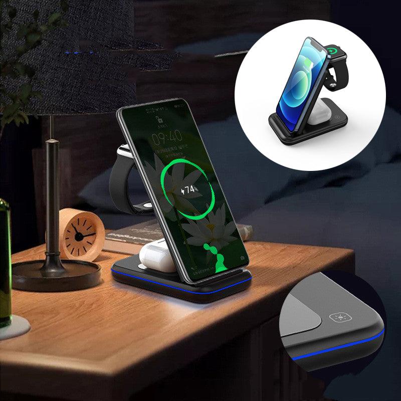 Three-in-One Wireless Charger - Digital Edges | Online Electronics Store